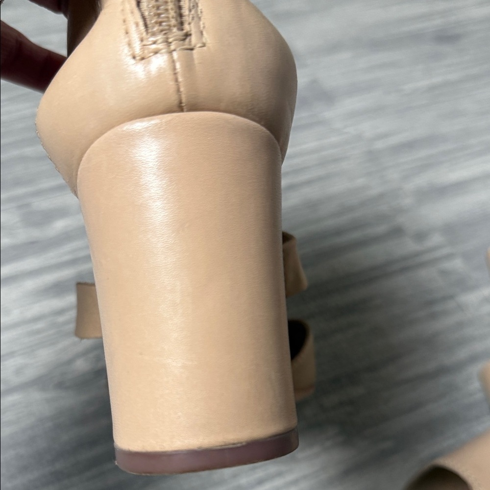 ANTONIO MELANI Nude Women's Heeled Sandals Size 8 - Picture 9 of 9